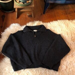 Isabel Marant ETOILE Myclan Sweater Oversized Wool-Mohair Blend